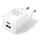 Ładowarka i akumulator Vention Ładowarka 1x USB-A 1x USB-C GaN 30W biała